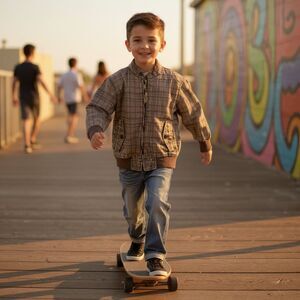 Volcom Stone Jacket Toddler Corpo Class Collection Bomber Jacket Small 4